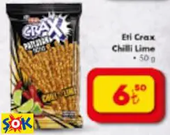 ETİ CRAX CHİLLİ LİME 50 G